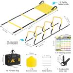 Agility Speed Training Set for Soccer and Sports