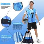 PULUOMASI 12-Pack Training Vests for Soccer