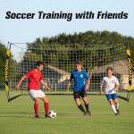 Portable 12X6FT Soccer Goal for Backyard Training