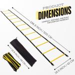 Tangle-Free Agility Ladder for Speed Training