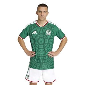 adidas Mexico 26 Home Authentic Jersey - Bold Green