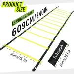 Adjustable 20ft Agility Ladder for Training