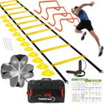 Agility Ladder Training Set with Hurdles and Cones