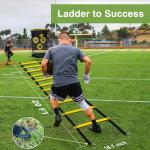Agility Ladder Training Set with Hurdles and Cones