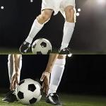 Men's Anti-Slip Soccer Socks and Shin Guard Sleeves