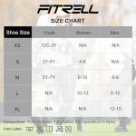 FITRELL 2 Pack Over-the-Calf Sports Socks