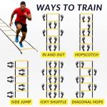 Tangle-Free Agility Ladder for Speed Training