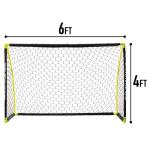 Franklin Sports Blackhawk Portable Soccer Goal 6' x 4