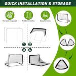 Backyard Kids Soccer Goals Set with Accessories