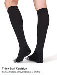 FITRELL 2 Pack Over-the-Calf Sports Socks