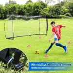 Storgem Backyard Soccer Goal with Training Cones