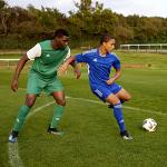 3-Stripe Hoop Soccer Socks with Arch Compression