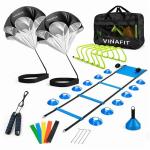 VINAFIT Agility Ladder Training Set with Accessories