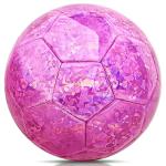 Glitter Pink Size 4 Soccer Ball for Kids