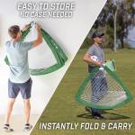 GoSports Portable Soccer Goals for Kids - Set of 2