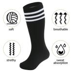 Zando Kids Knee High Soccer Socks - 6-9 Years