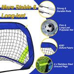 EVERRUSH Portable Pop Up Soccer Goals for Training