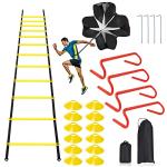 Agility Ladder Training Set with Hurdles & Cones