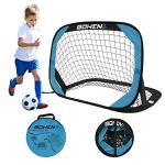 BOHEN Foldable Pop Up Soccer Goals for Kids