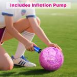 Glitter Pink Size 4 Soccer Ball for Kids