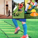 AOPUETRX Soccer Agility Ladder and Training Gear