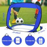 YUUKILAX Portable Pop Up Soccer Goal 3.3x2.2ft