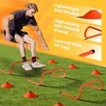 Yes4All Adjustable Agility Ladder and Training Set
