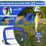 YUUKILAX Portable Pop Up Soccer Goal 3.3x2.2ft