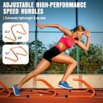 MUROZA Agility Ladder Set with Cones and Hurdles