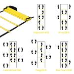 Agility Ladder Training Set with Hurdles & Cones