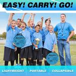 BOHEN Foldable Pop Up Soccer Goals for Kids