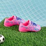 Kids' Turf Indoor Soccer Cleats - Fuchsia