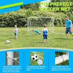 Portable 6'X4' Soccer Goal for Kids