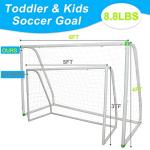 Portable 6'X4' Soccer Goal for Kids