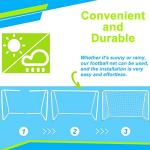 Portable 6'X4' Soccer Goal for Kids