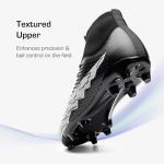 Men's High-Top Firm Ground Soccer Cleats