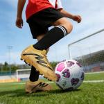 Brooman Kids Soccer Cleats with Shin Guards & Socks