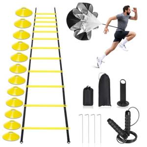 Agility Ladder and Speed Training Equipment Set