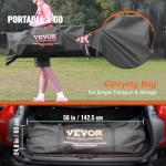 VEVOR Portable Soccer Goal 12x6 ft with Bag