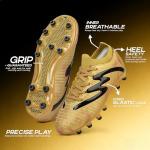 Brooman Kids Soccer Cleats with Shin Guards & Socks