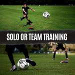 QUICKPLAY Replay Adjustable Bungee Soccer Trainer