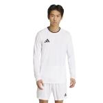 adidas Entrada 26 Long Sleeve Jersey - White/Black