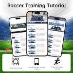 Non-Slip Soccer Training Mat with Video Guide