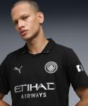 Men’s Manchester City FC 2025/26 Black Away Jersey