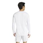 adidas Entrada 26 Long Sleeve Jersey - White/Black