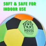 U Scored Sports Indoor Size 4 Padded Soccer Ball