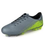 Brooman Men's Grey Firm Ground Soccer Cleats