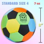 U Scored Sports Indoor Size 4 Padded Soccer Ball