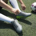 Brooman Men's Grey Firm Ground Soccer Cleats