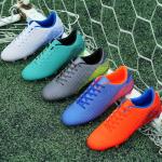 Brooman Men's Grey Firm Ground Soccer Cleats